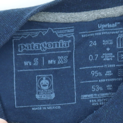 Patagonia Men's Blue XS Pullover Sweatshirt – Clean Climbing Graphic