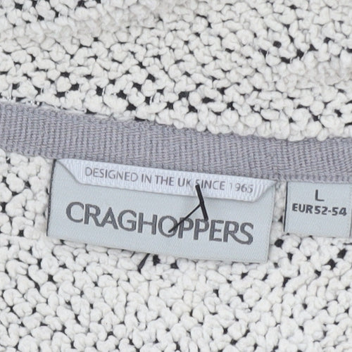 Craghoppers Women’s Beige 1/2 Zip Pullover Sweatshirt Size L