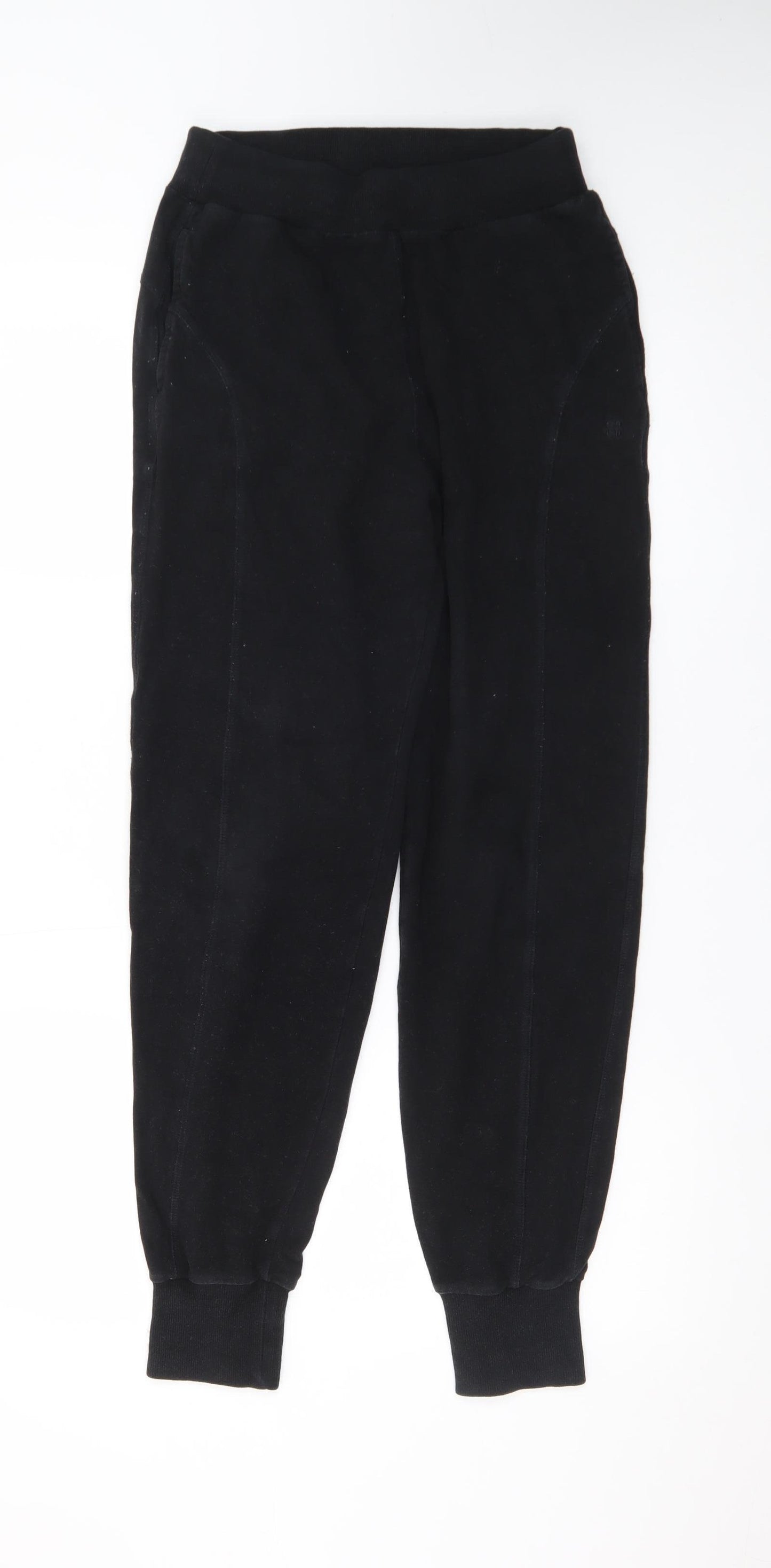 Sweaty Betty Womens Black XS Jogger Trousers Cotton Blend