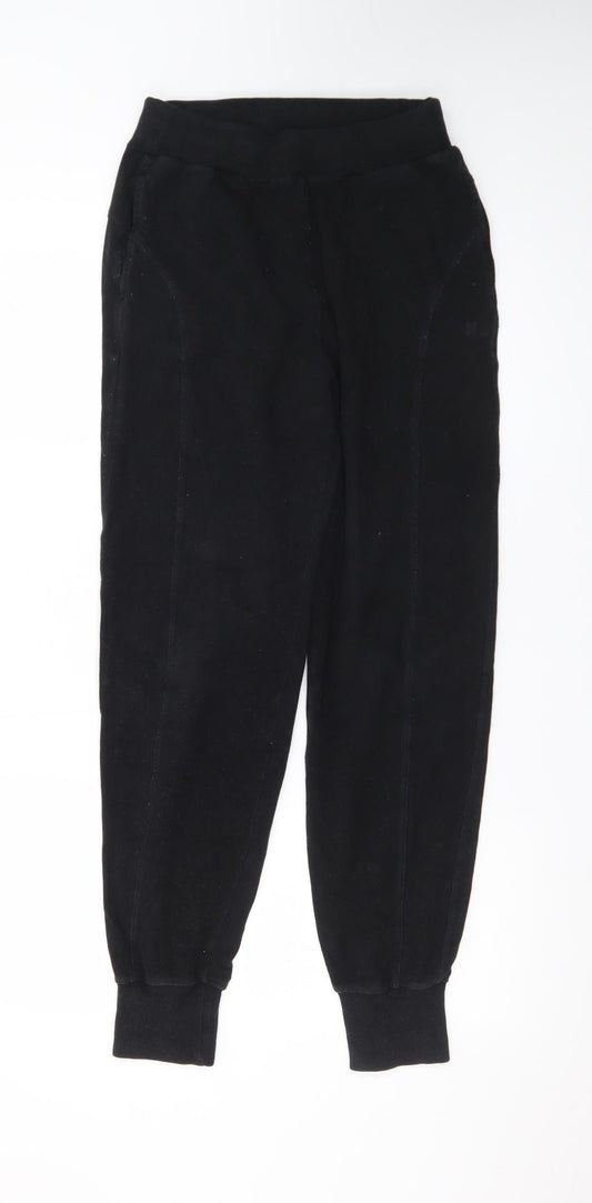 Sweaty Betty Womens Black XS Jogger Trousers Cotton Blend