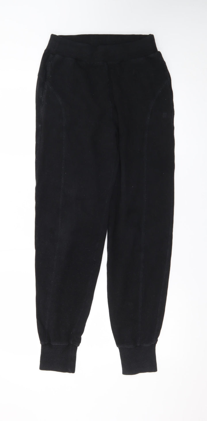 Sweaty Betty Womens Black XS Jogger Trousers Cotton Blend