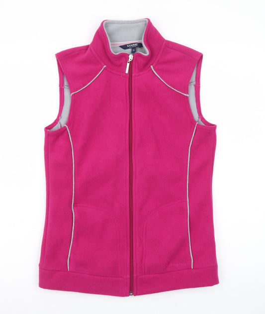 Maine New England Women's Pink Fleece Waistcoat Size 10