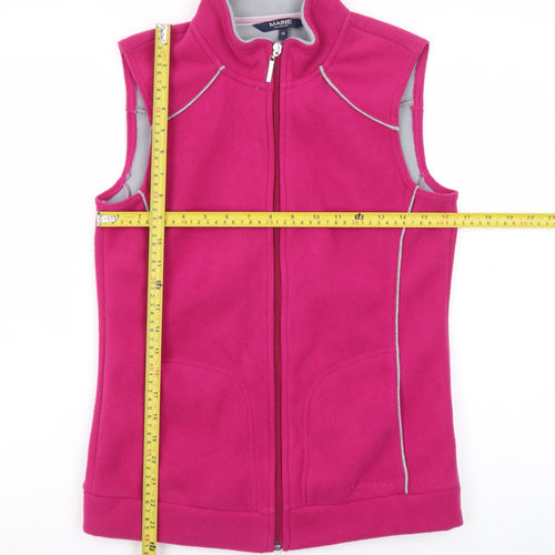 Maine New England Women's Pink Fleece Waistcoat Size 10