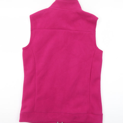 Maine New England Women's Pink Fleece Waistcoat Size 10