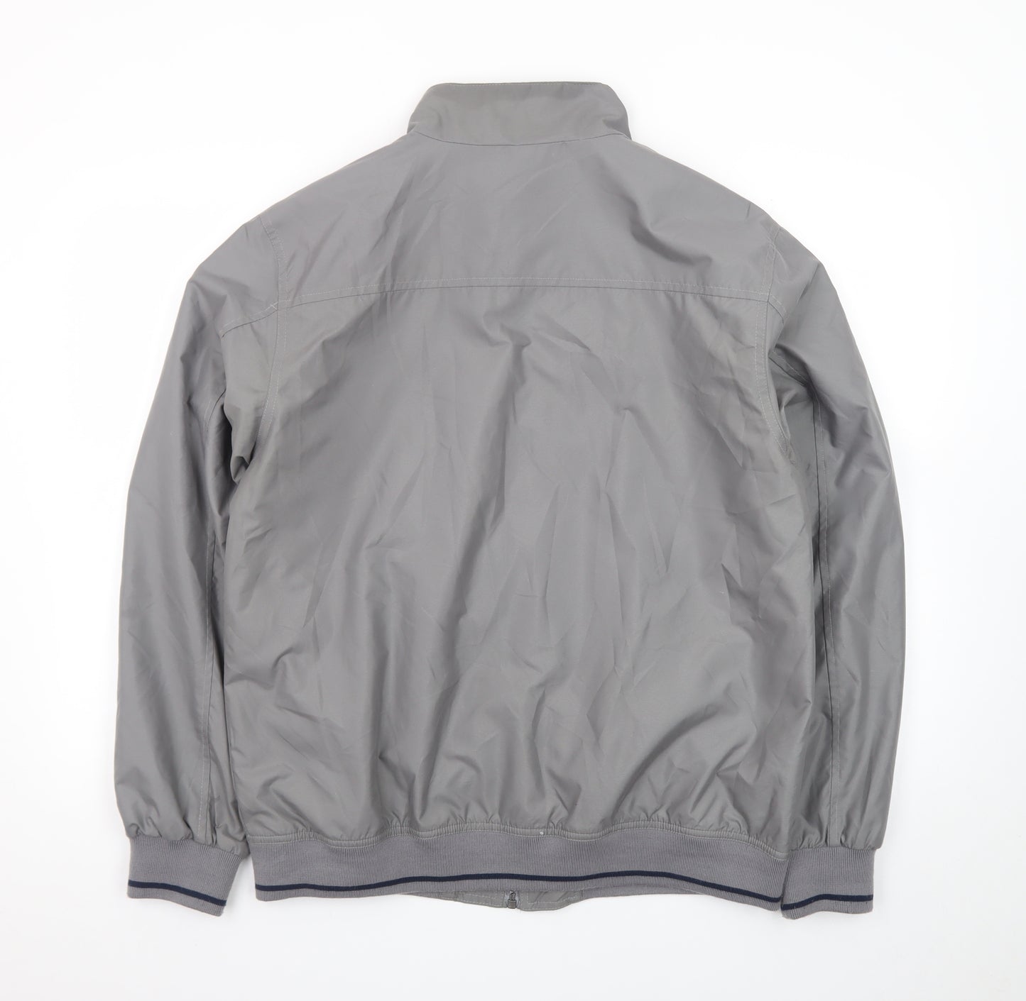James Pringle Men's Grey Full Zip Basic Jacket Size M