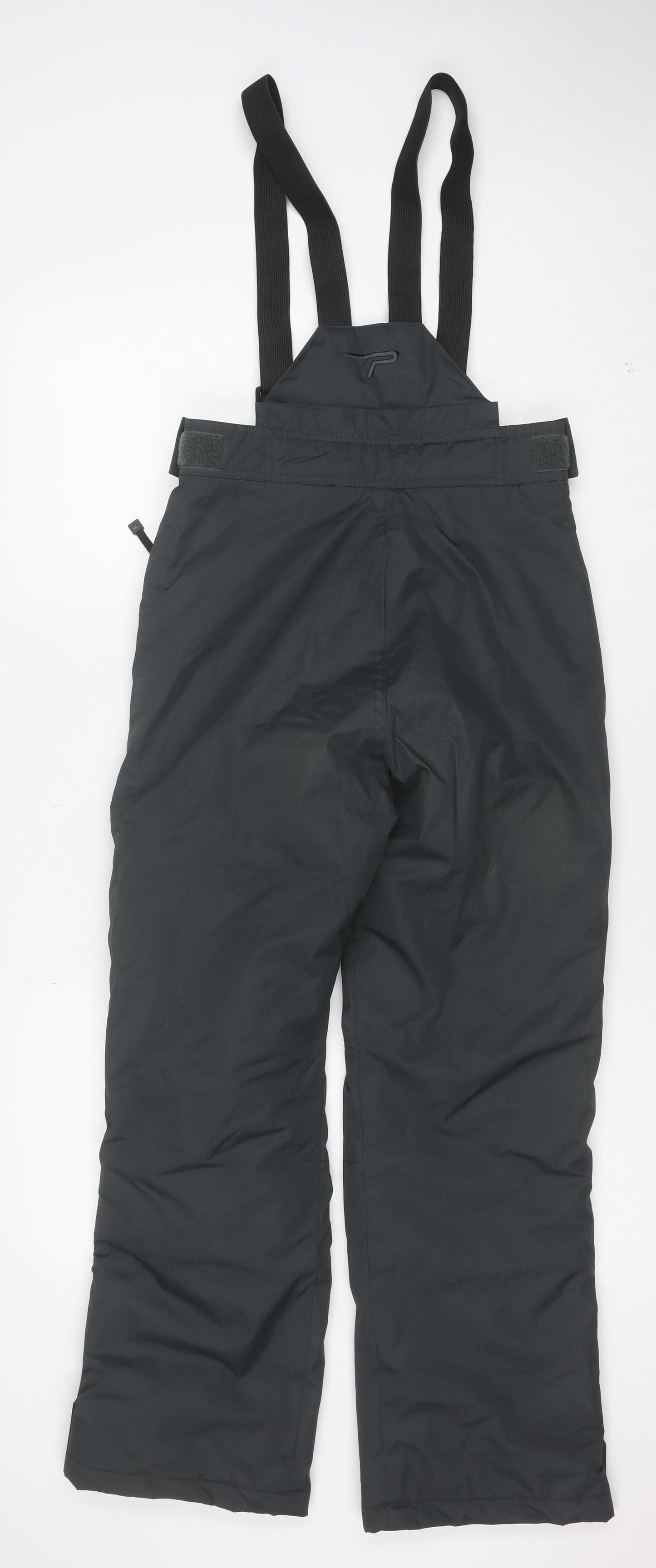 Parallel Boys Black 11-12 Years Ski Salopettes Waterproof Winter Trousers