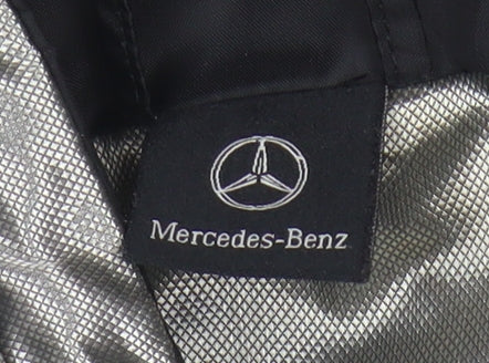 Mercedes-Benz Men’s Silver 2XL Windbreaker Jacket with Hood