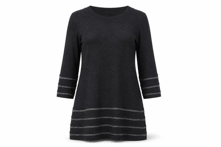 Marks & Spencer Women Grey Size 10 Knit Jumper Dress
