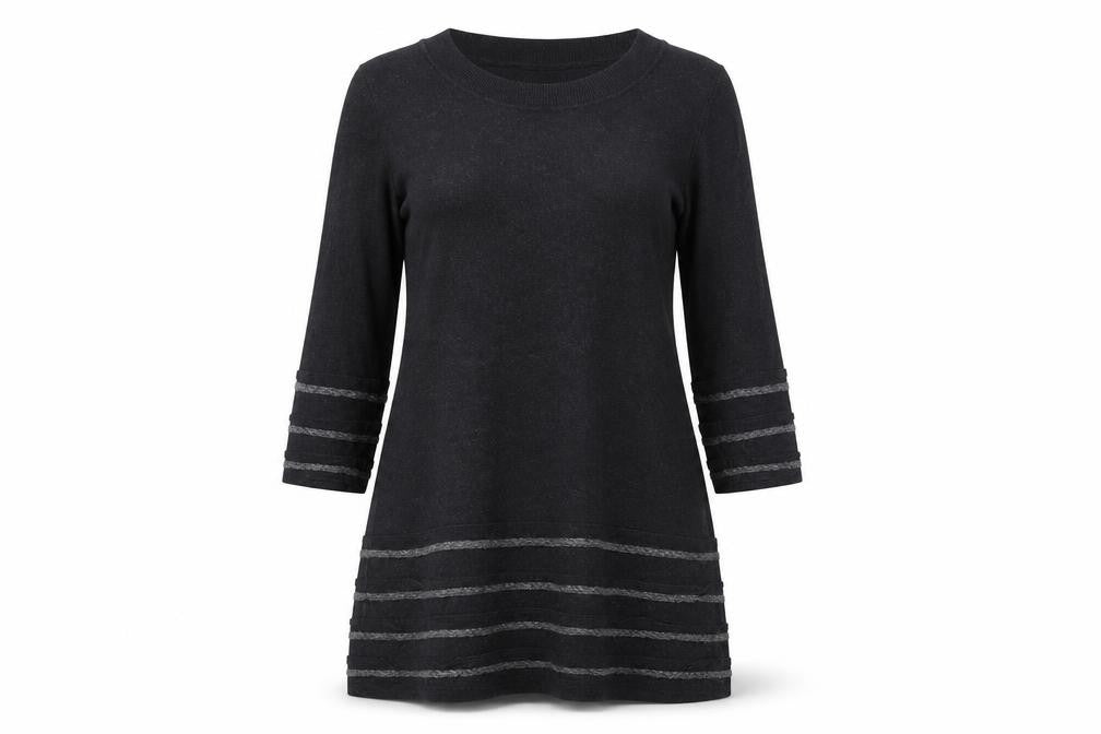 Marks and Spencer Women Grey Size 10 Knit Jumper Dress