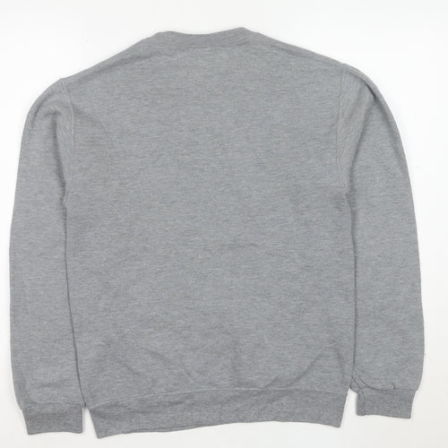 Fruit of the Loom Mens Grey Small Pullover Sweatshirt