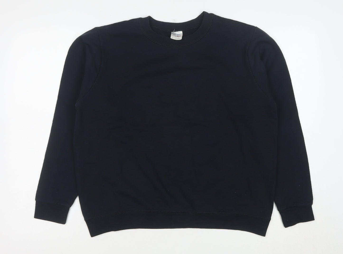 Gildan Men's Black Heavy Blend Fleece Pullover Sweatshirt M