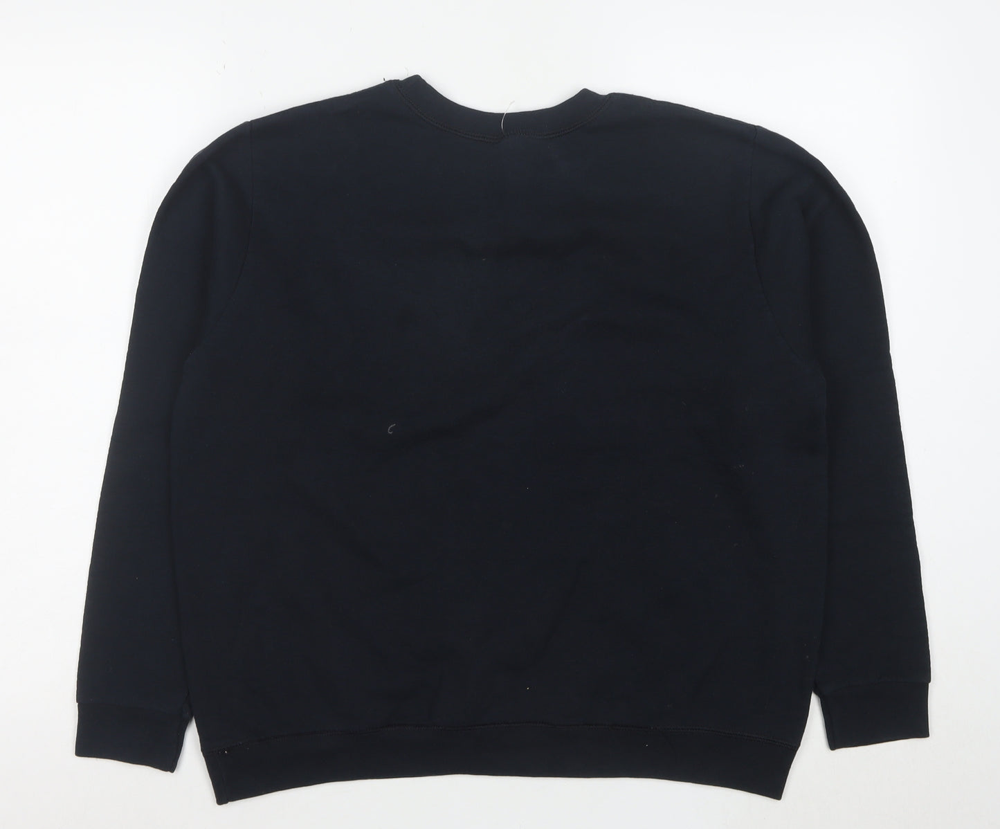 Gildan Men's Black Heavy Blend Fleece Pullover Sweatshirt M