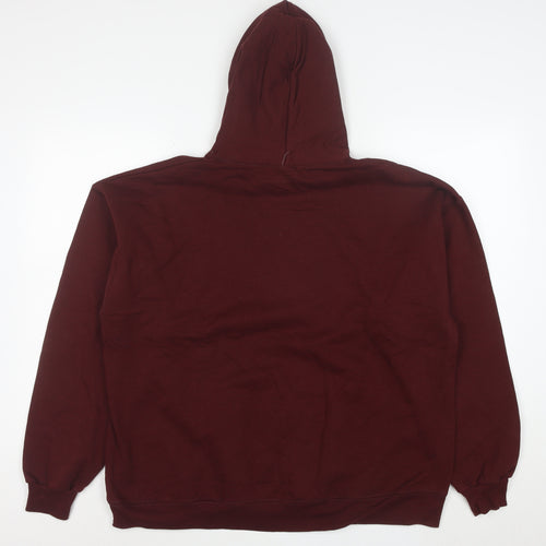 Hanes Men’s Red XL Pullover Hoodie Sun Devils Sports Fleece