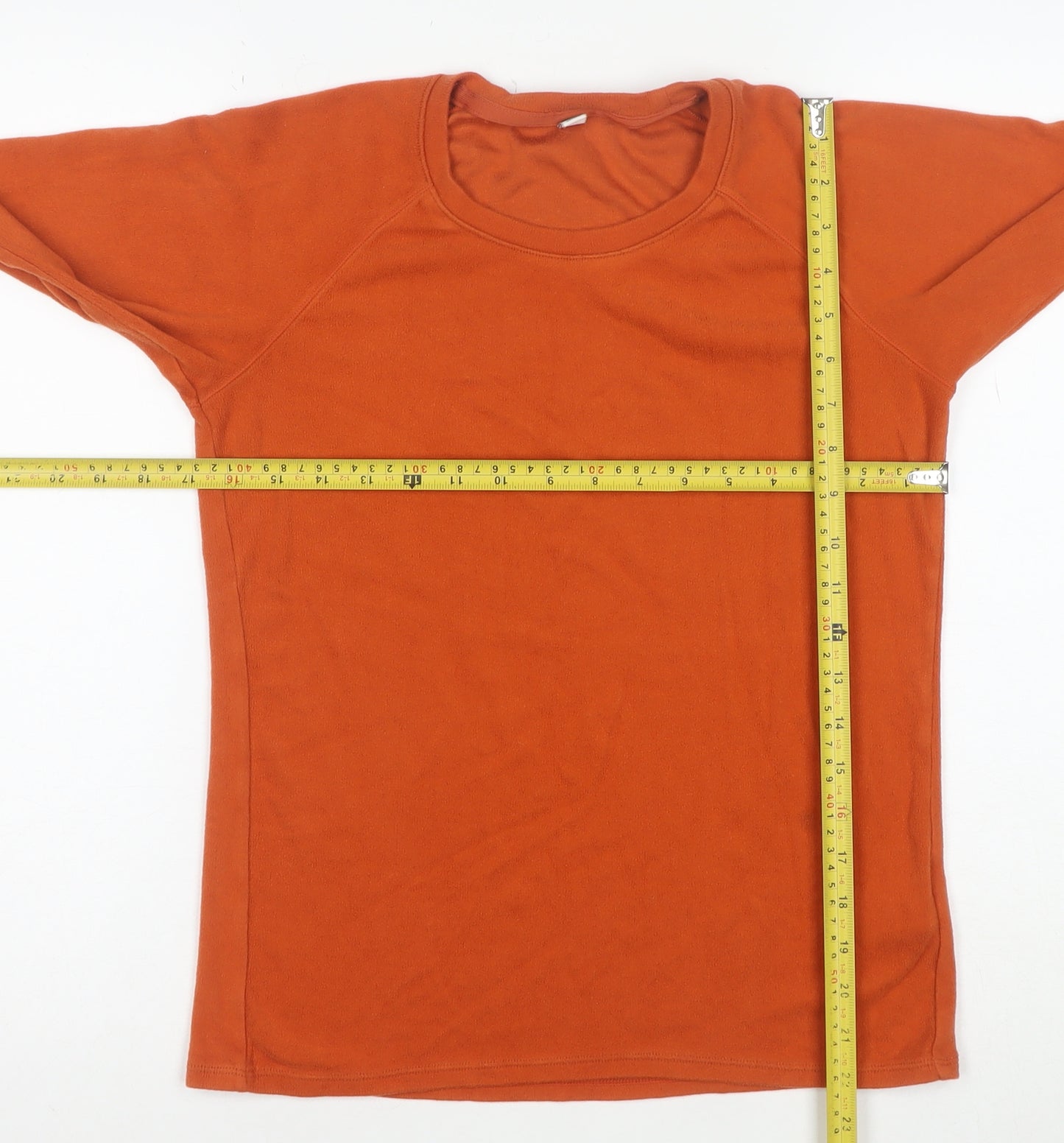 Uniqlo Women’s Orange Heattech Long Sleeve Top Size S