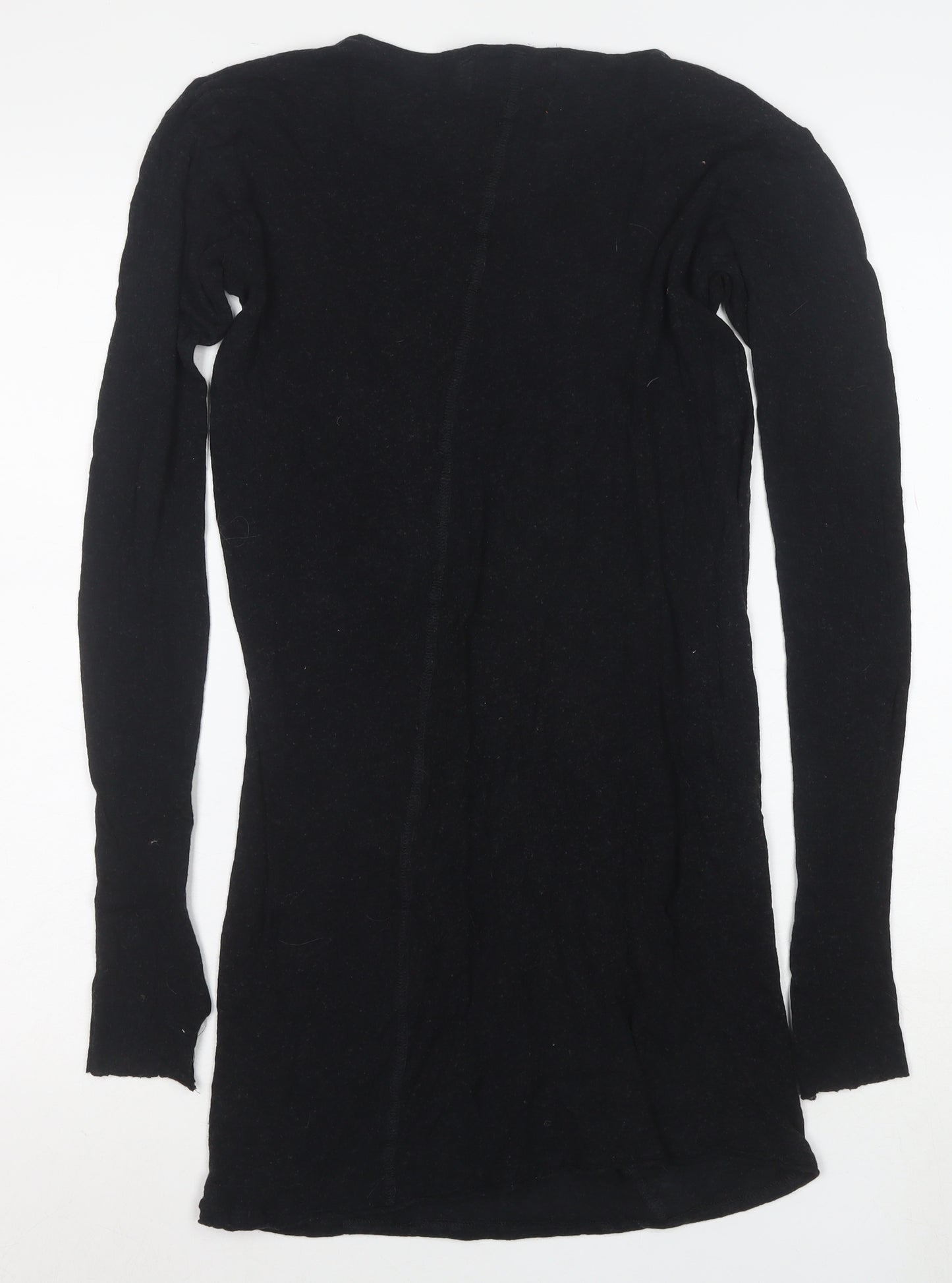 Window Dressing The Soul Women's Black S Bodycon Long Sleeve Dress