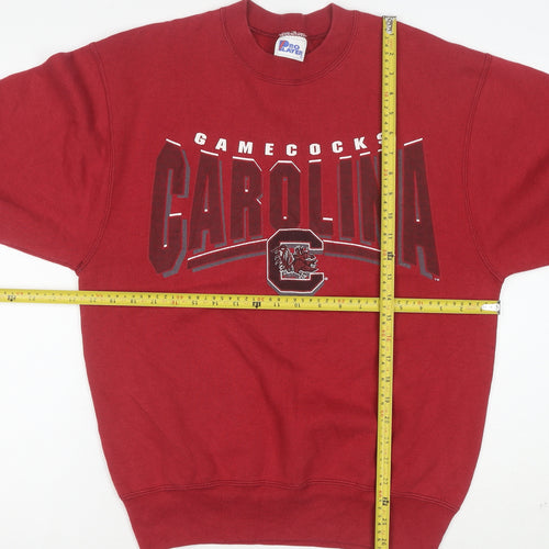 Pro Layer Men Red Carolina Gamecocks Graphic Sweatshirt M Regular Fit