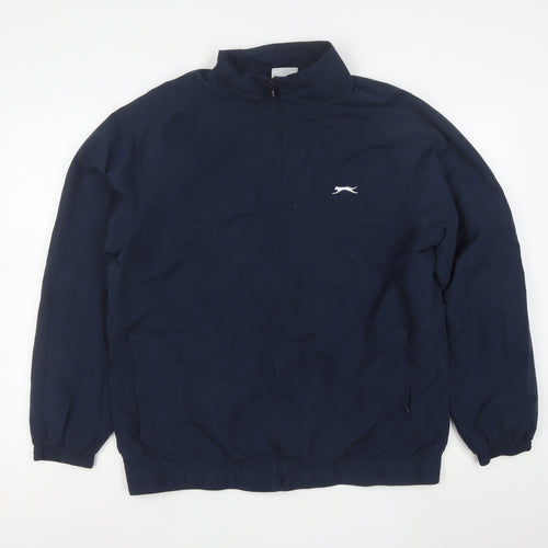 Slazenger Men's Blue 2XL Lightweight Full Zip Sports Jacket