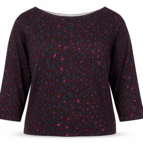 Next Women’s Multicoloured Animal Print Blouse UK 14 Cotton Blend