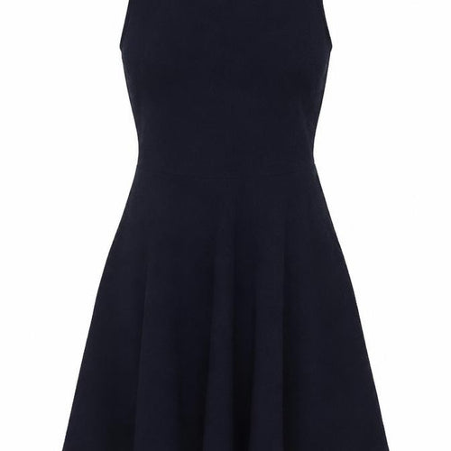Apricot Women's Black Fit & Flare Sleeveless Knee Length Dress Size 12