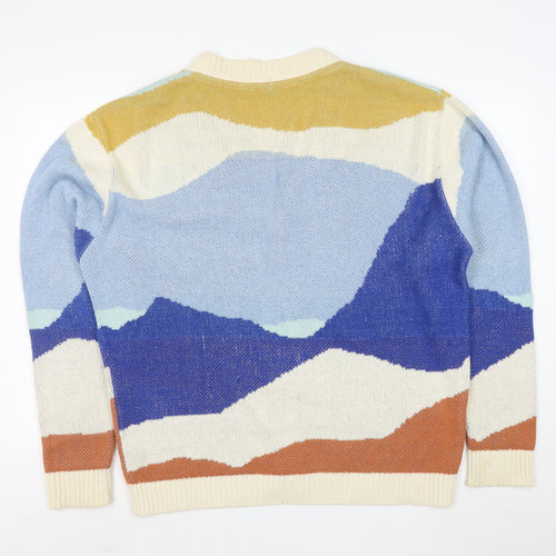 Urban Outfitters Women’s Multicoloured V-Neck Cardigan Size S