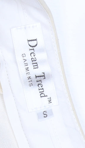 Dream Trend Women’s Beige Flared Dress Pants Trousers Size M
