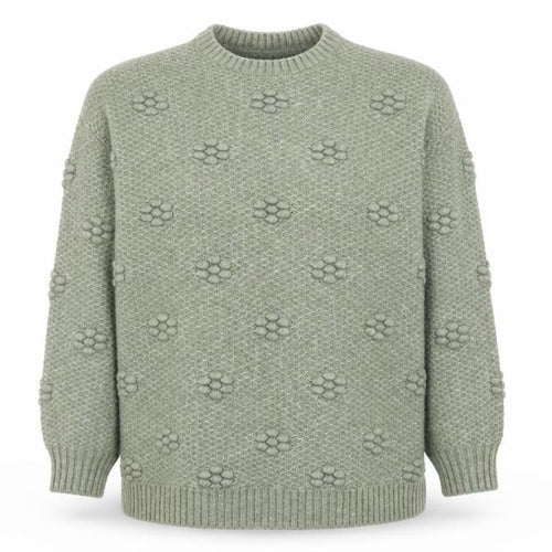 Marks and Spencer Women’s Green Wool Blend Knit Jumper Size S
