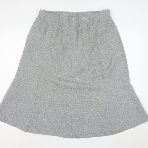 Cotswold Collections Womens Grey A-Line Jersey Skirt 3XL