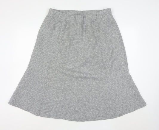 Cotswold Collections Womens Grey A-Line Jersey Skirt 3XL