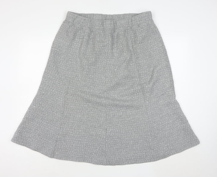 Cotswold Collections Womens Grey A-Line Jersey Skirt 3XL