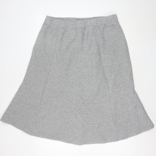 Cotswold Collections Womens Grey A-Line Jersey Skirt 3XL
