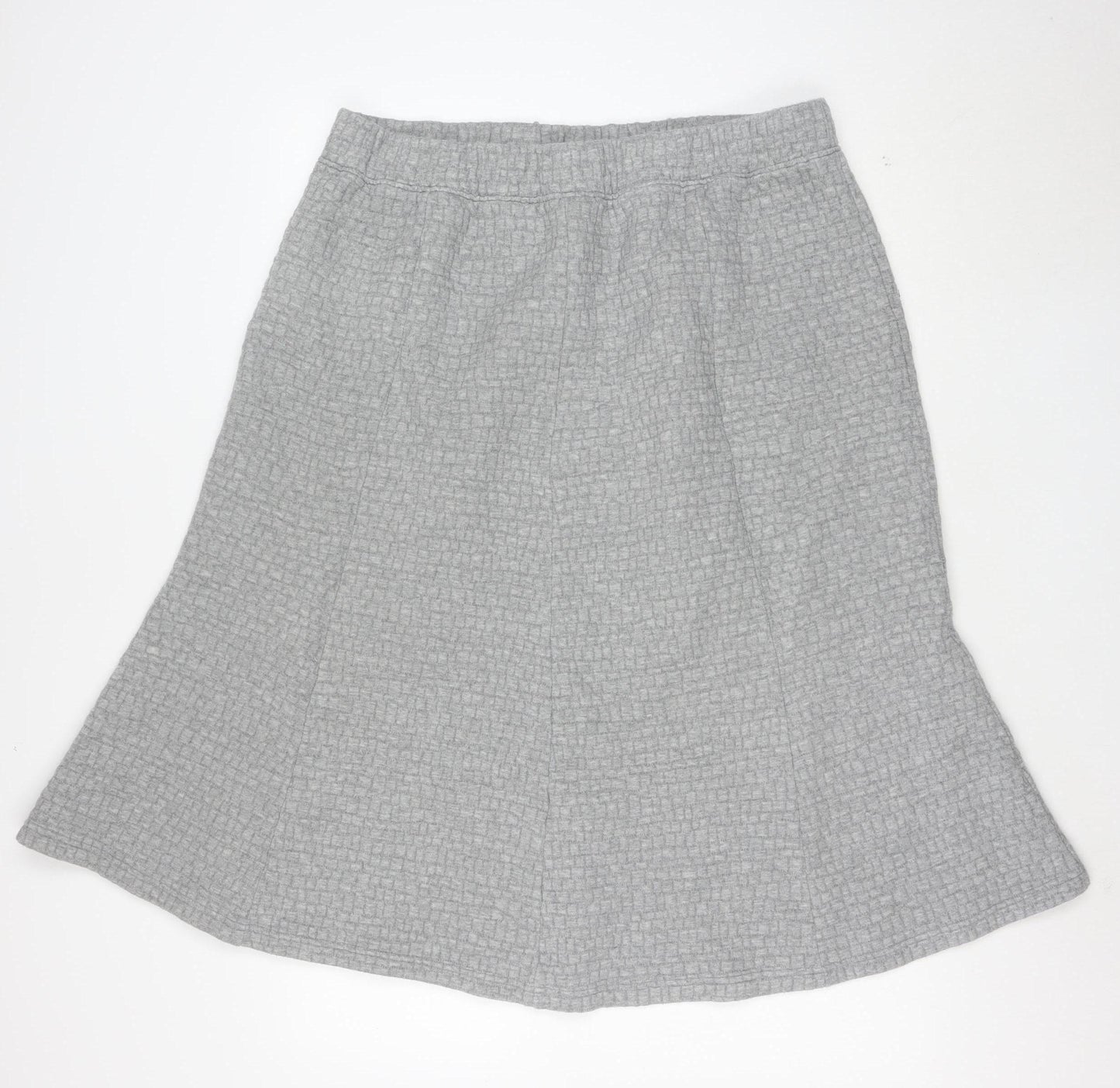 Cotswold Collections Womens Grey A-Line Jersey Skirt 3XL
