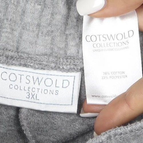 Cotswold Collections Womens Grey A-Line Jersey Skirt 3XL