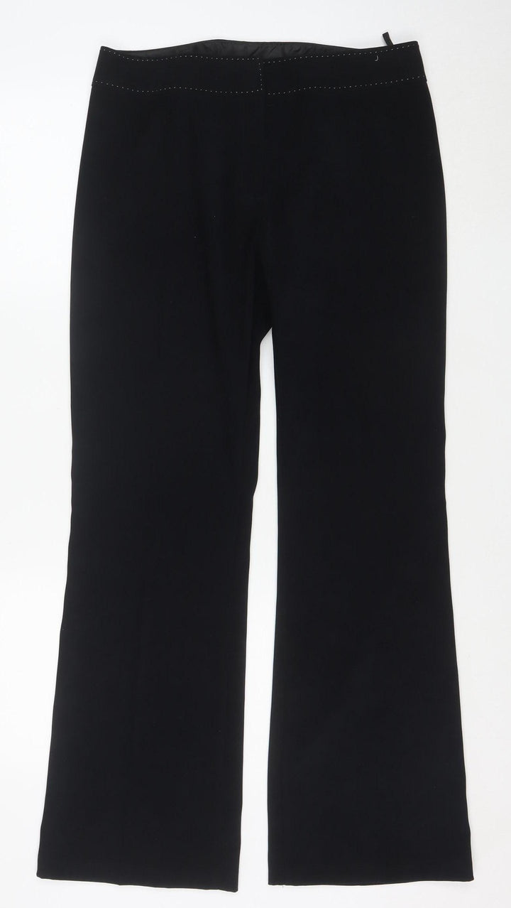 Marks and Spencer Women’s Black Size 14 Stretch Trousers