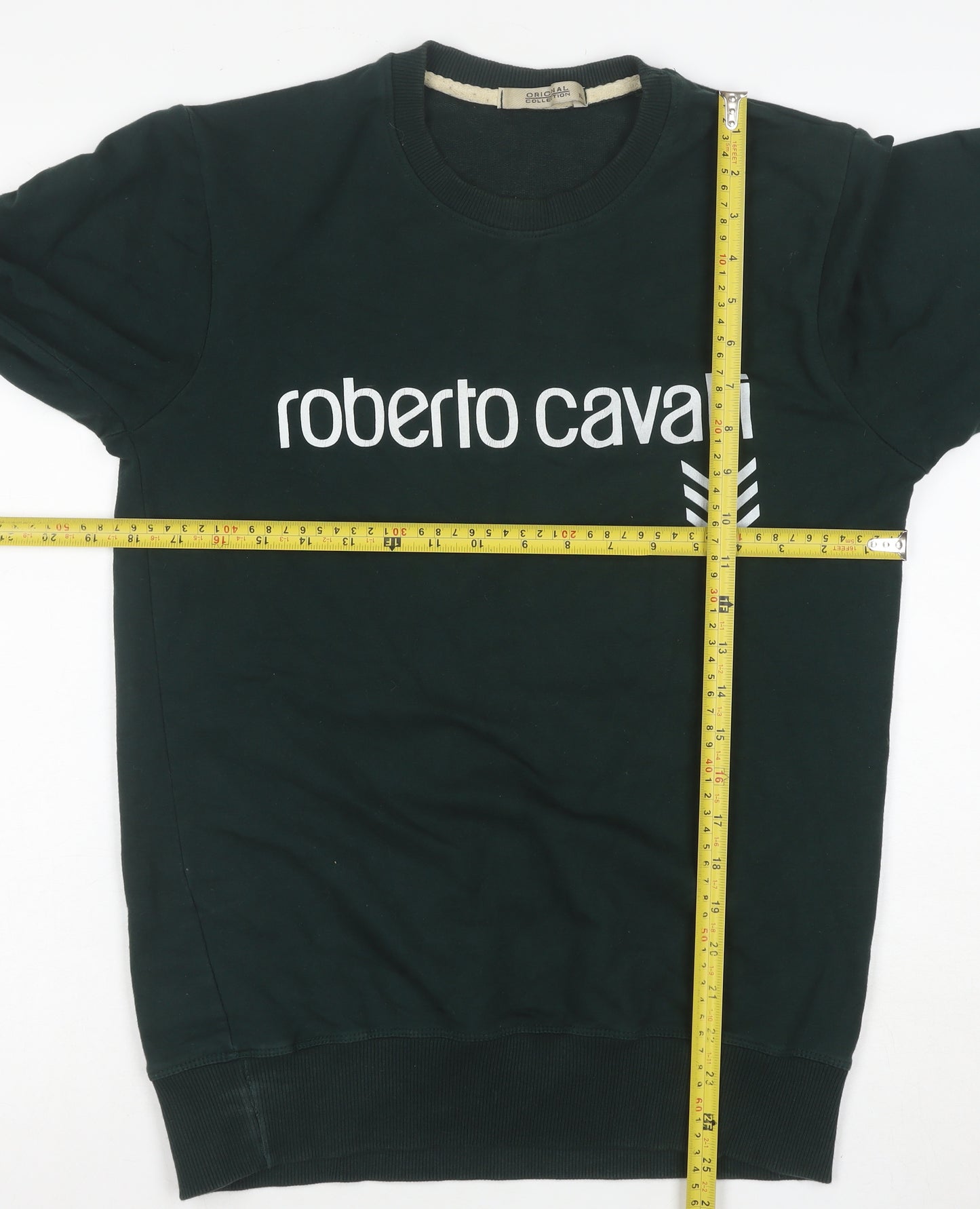 Original Collection Men's Green Logo Pullover Sweatshirt XL
