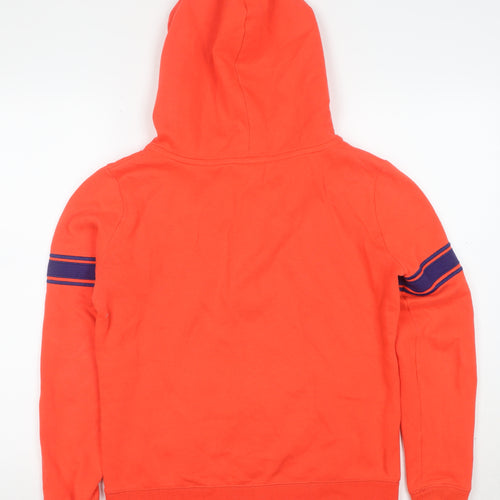 Victoria's Secret PINK Women's Orange S Half Zip Hoodie