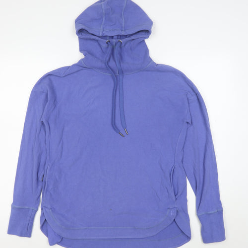Sweaty Betty Womens Blue Small Long Sleeve Pullover Hoodie