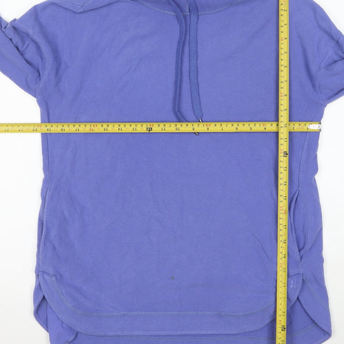 Sweaty Betty Womens Blue Small Long Sleeve Pullover Hoodie