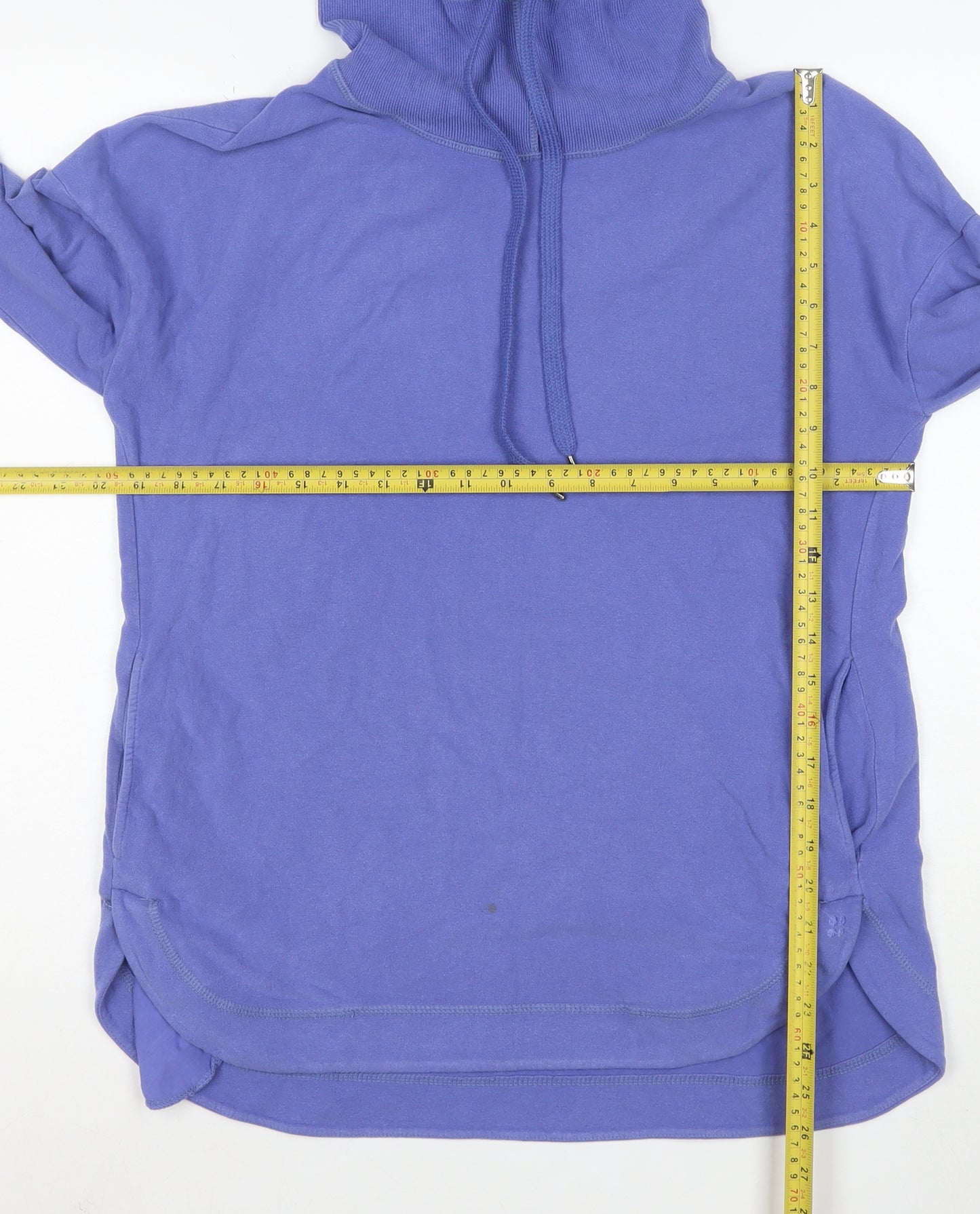 Sweaty Betty Womens Blue Small Long Sleeve Pullover Hoodie