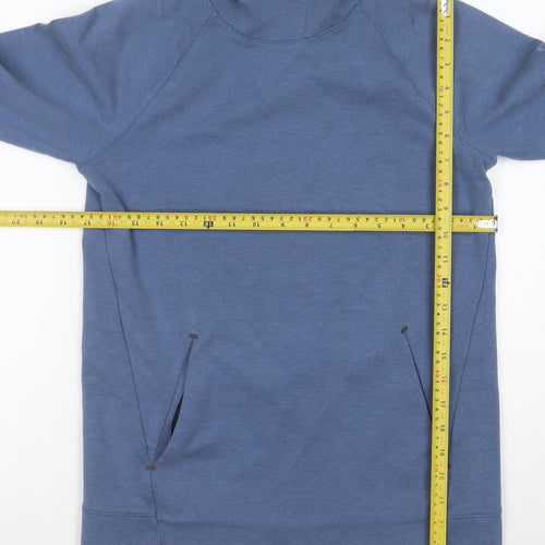 Old Navy Active Blue Pullover Hoodie XL Lined Womens Long Sleeve