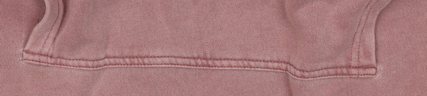 Billabong Women's Pink Pullover Hoodie XL Cotton Blend Surf Graphic