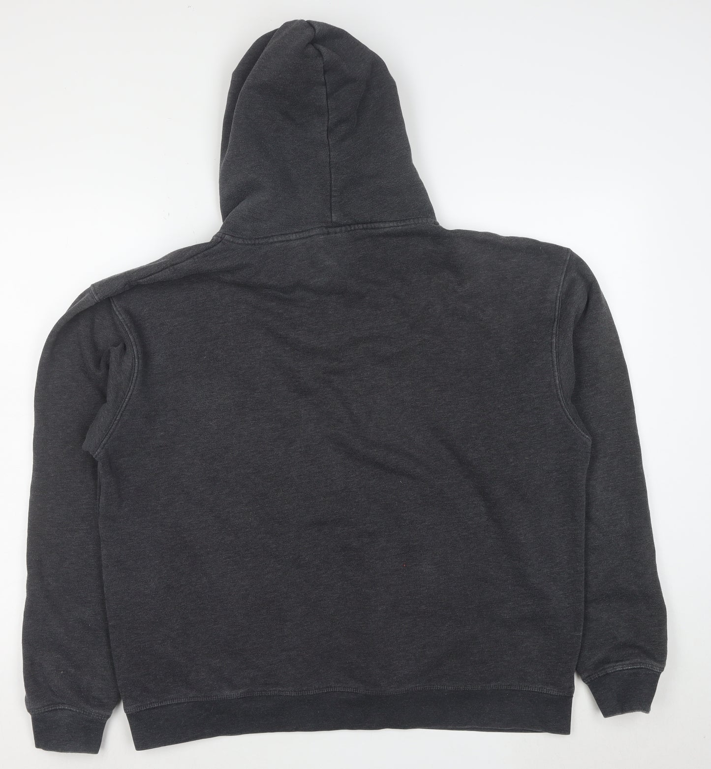 Zayan Mens Grey XL Pullover Hoodie Brooklyn Graphic Fleece