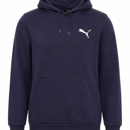 Puma Men's Blue Pullover Hoodie Size S Fleece Sportswear