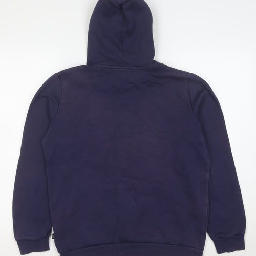 Puma Men's Blue Pullover Hoodie Size S Fleece Sportswear
