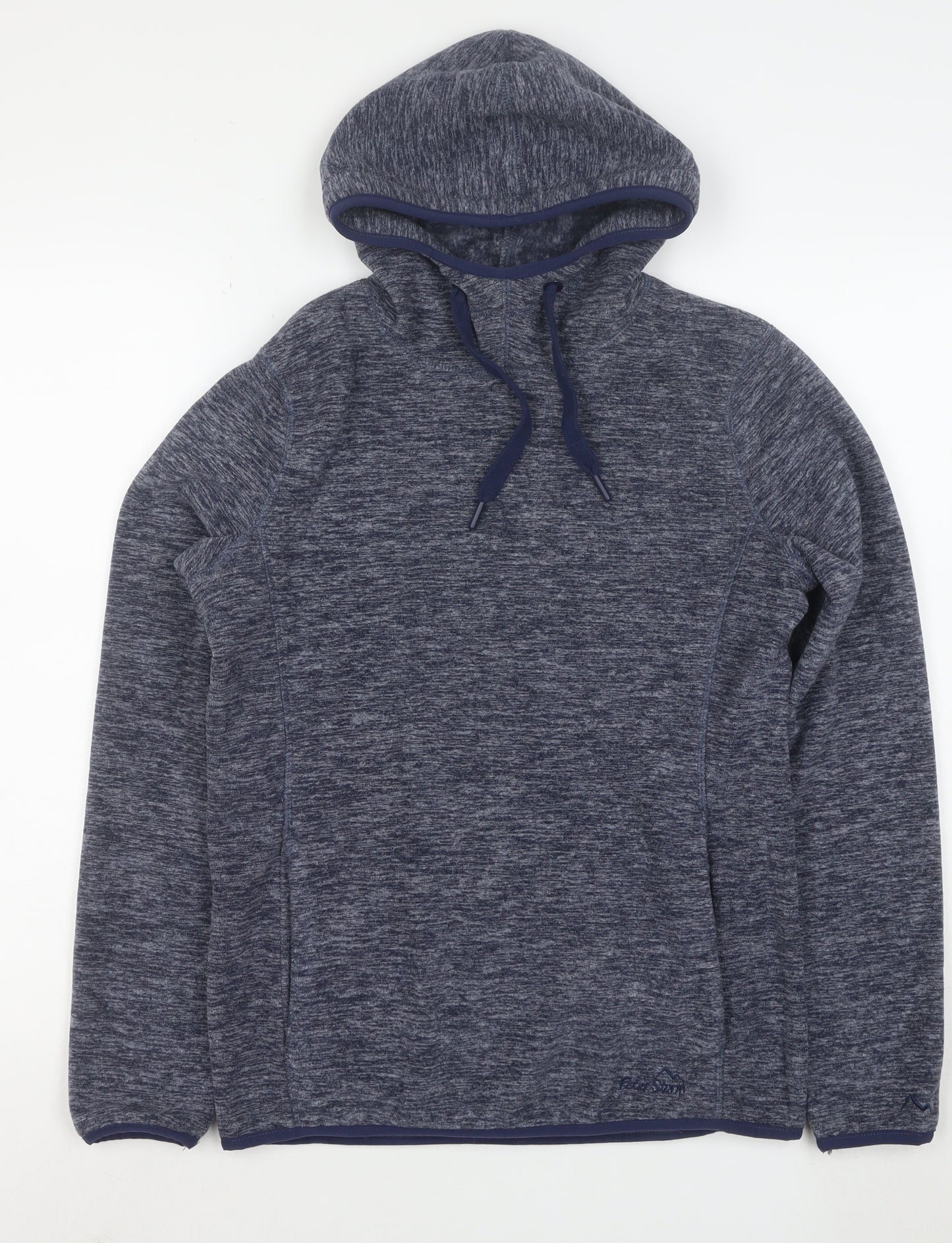 Peter Storm Women's Blue Size 10 Pullover Hoodie Fleece Sweatshirt