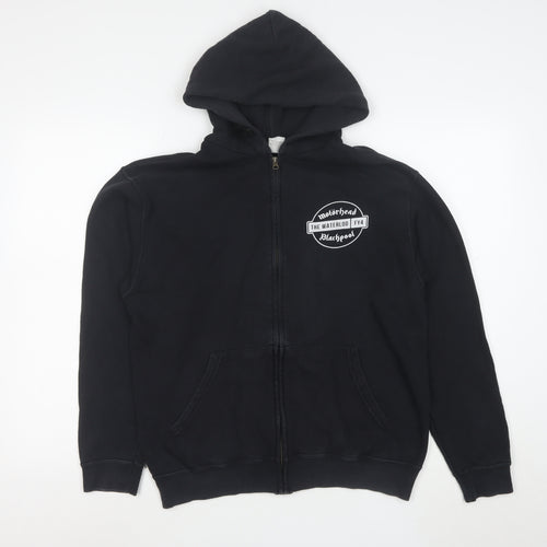 Fruit of the Loom Women's Black Full Zip Hoodie M Motörhead Print