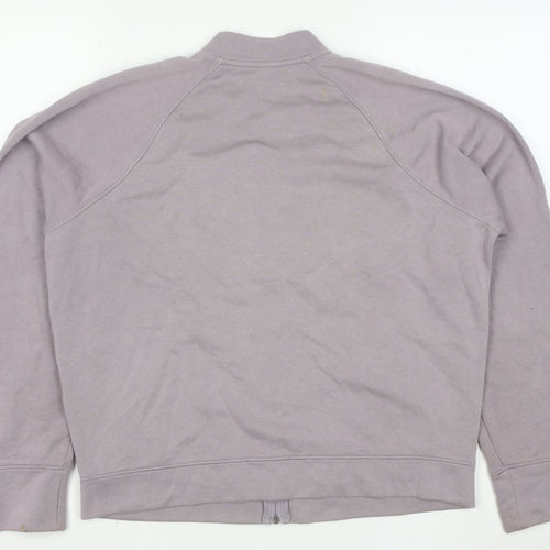 Under Armour Men’s Grey Full Zip Sweatshirt Size S Relaxed Fit