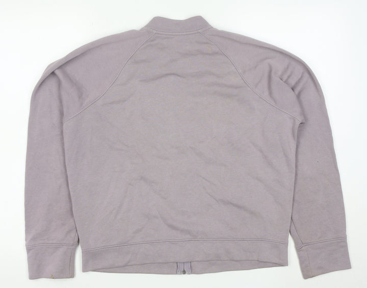 Under Armour Men’s Grey Full Zip Sweatshirt Size S Relaxed Fit