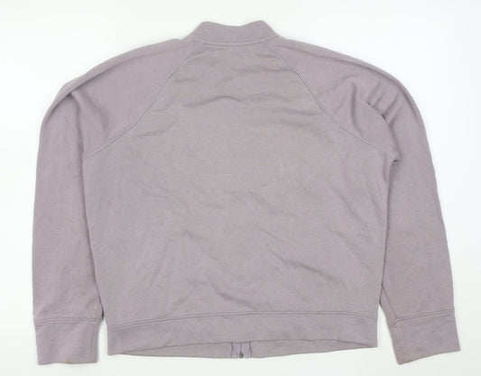 Under Armour Men’s Grey Full Zip Sweatshirt Size S Relaxed Fit