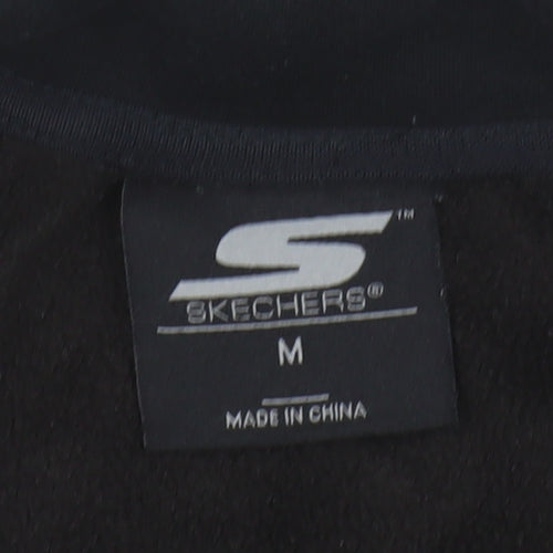 Skechers Women's Black Full Zip Fleece Sweatshirt Size M