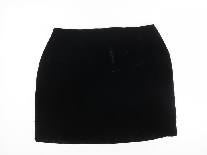 Opera at Richards Women's Black Velvet Pencil Skirt Size 16